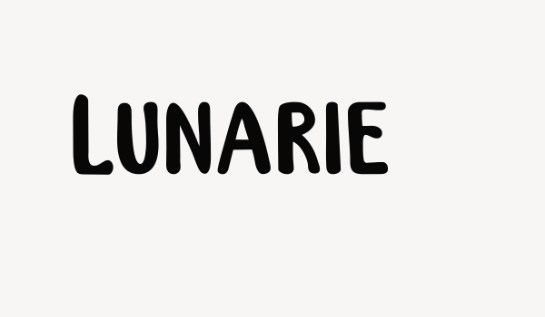 Lunarie Font