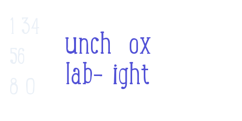 Lunch Box Slab-Light