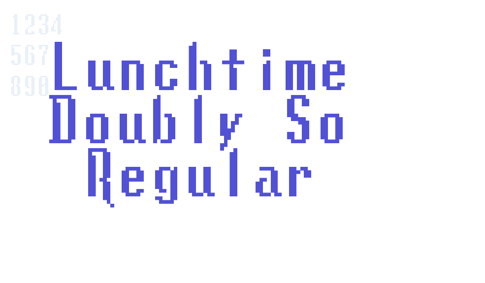 Lunchtime Doubly So Regular-font-download