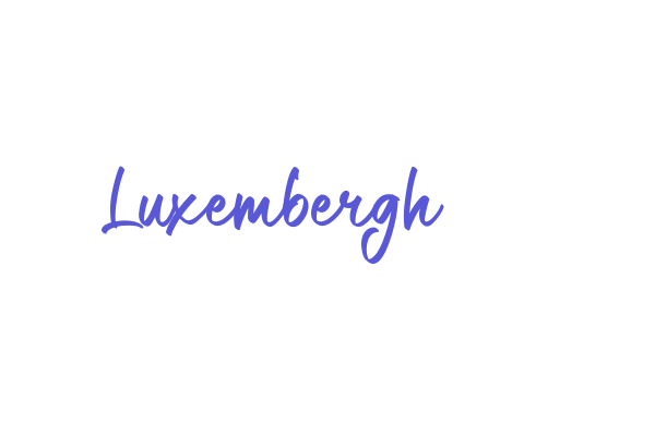 Luxembergh Font