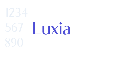 Luxia-font-download