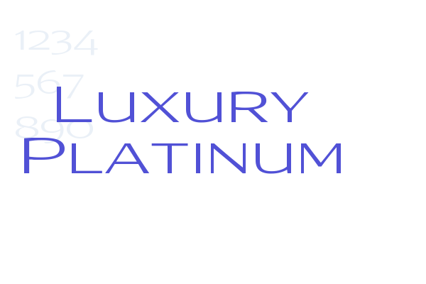 Luxury Platinum