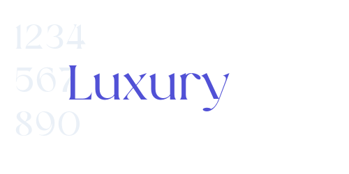 Luxury-font-download