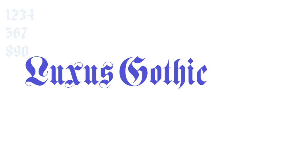 Luxus Gothic-font-download