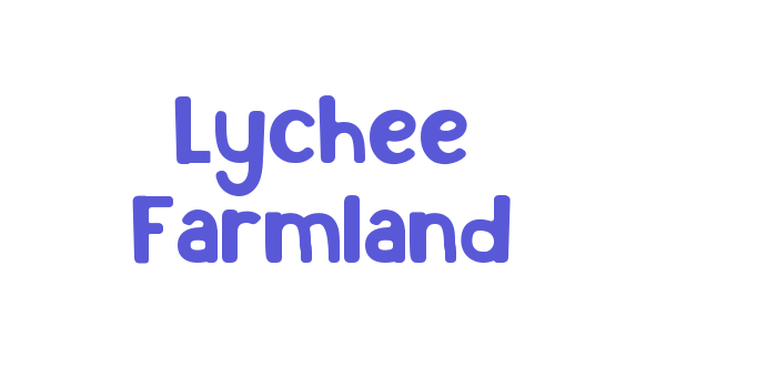 Lychee Farmland Font