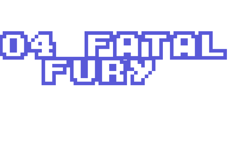 M04_FATAL FURY Font Download