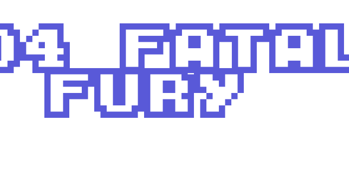 M04_FATAL FURY Font