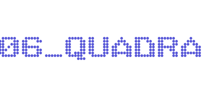 M06_QUADRA Font Download