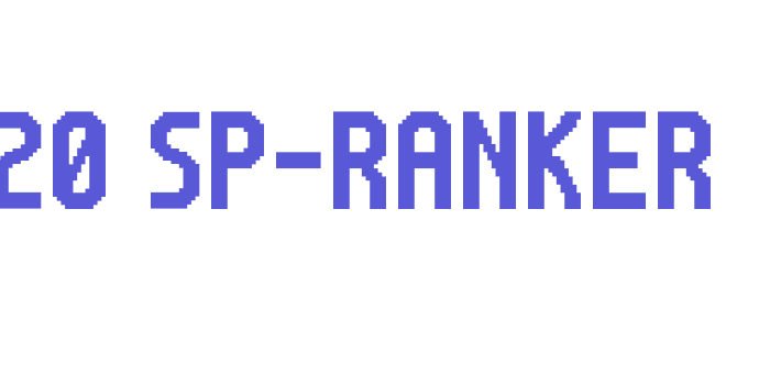 M20_SP-RANKER Font Download