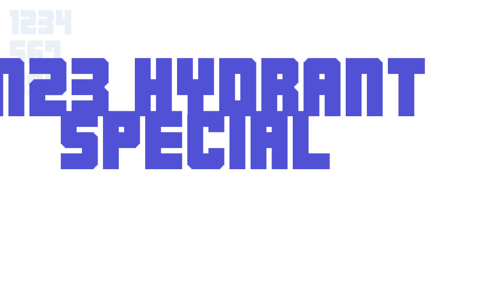 M23_HYDRANT SPECIAL-font-download