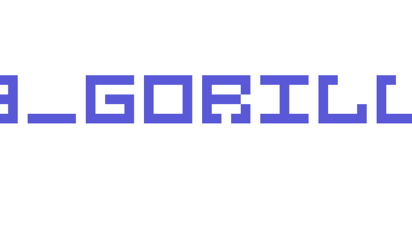 M38_GORILLA Font Download