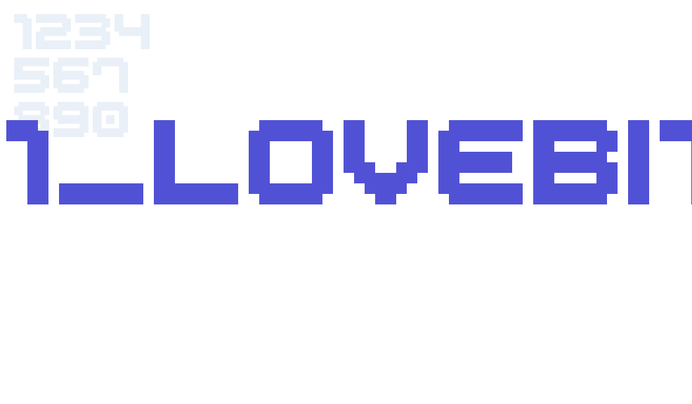 M41_LOVEBIT-font-download