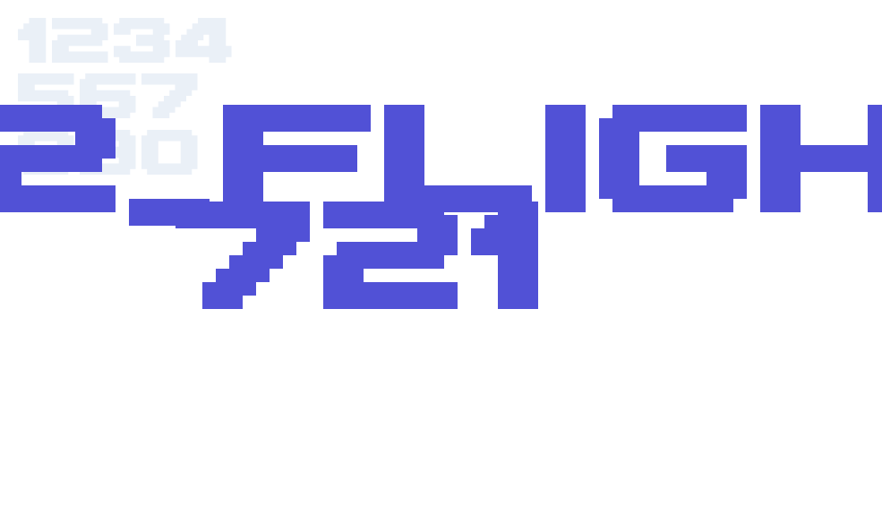 M42_FLIGHT 721-font-download