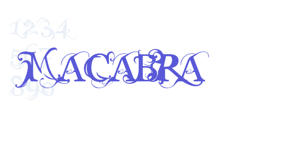 MACABRA font free