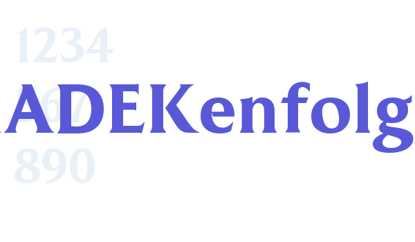 MADEKenfolg Font