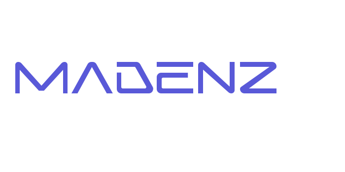 MADENZ Font Download