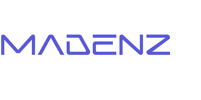 MADENZ Font