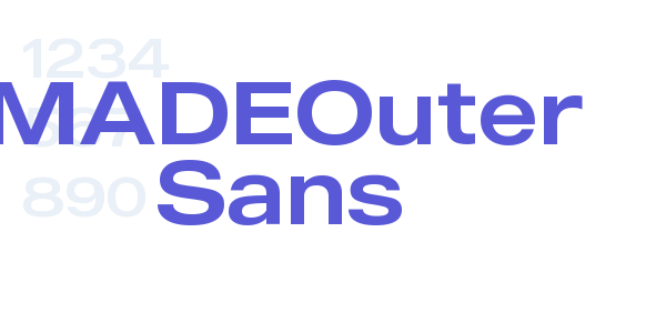 MADEOuter Sans font free