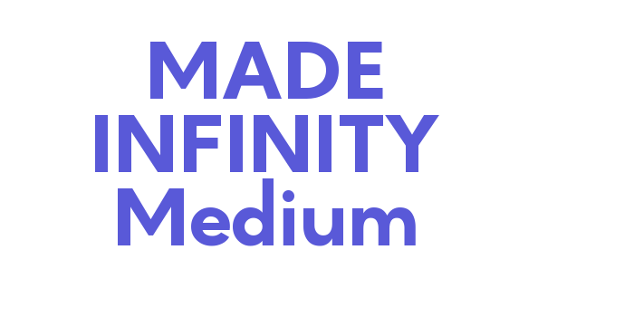 MADE INFINITY Medium Font Download