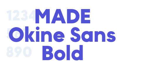 MADE Okine Sans Bold-font-download