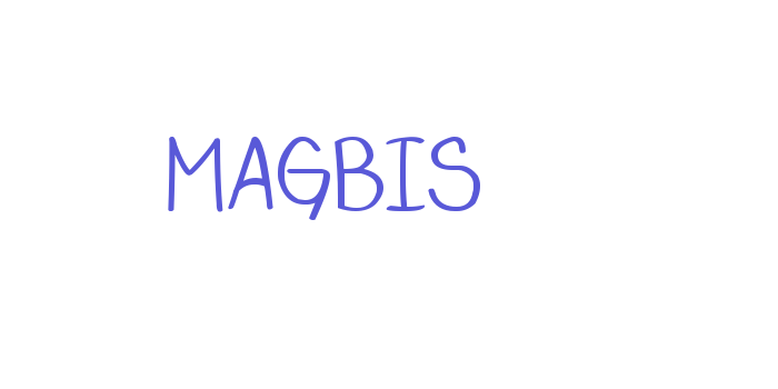 MAGBIS Font Download