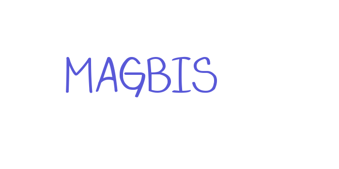 MAGBIS Font