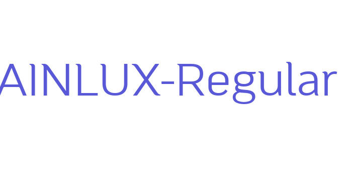 MAINLUX-Regular Font Download