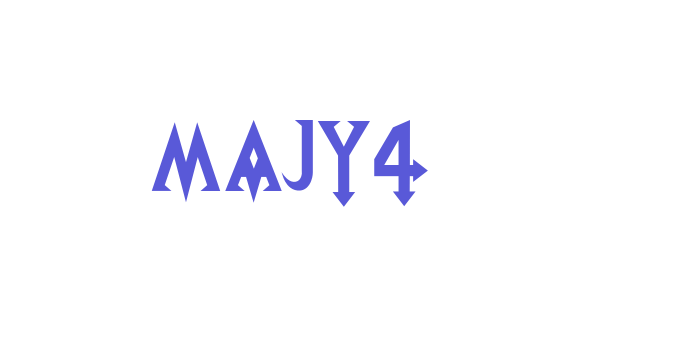 MAJY4 Font Download