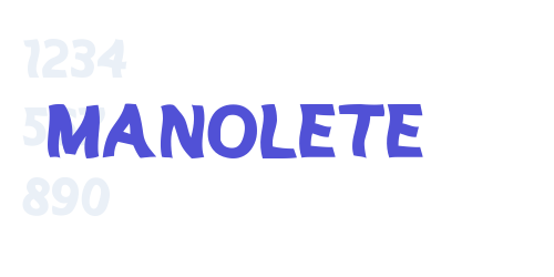 MANOLETE-font-download