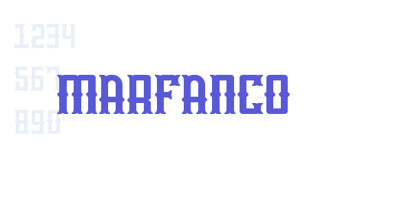 MARFANCO font free