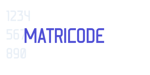 MATRICODE-font-download