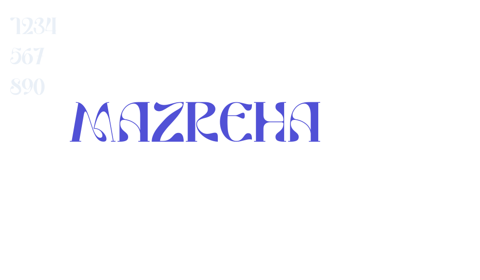 MAZREHA-font-download