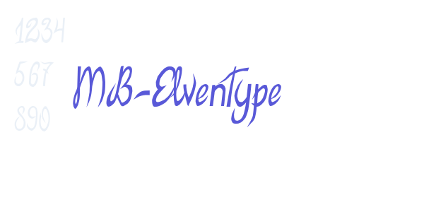 MB-ElvenType font free