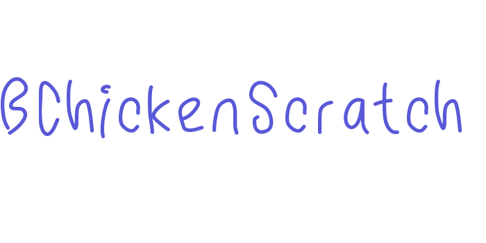 MBChickenScratch Font