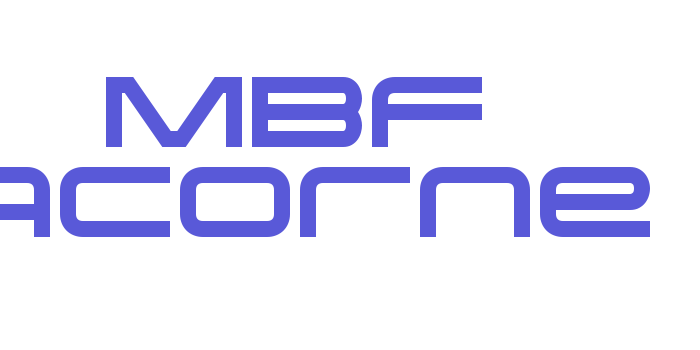 MBF Acorne Font