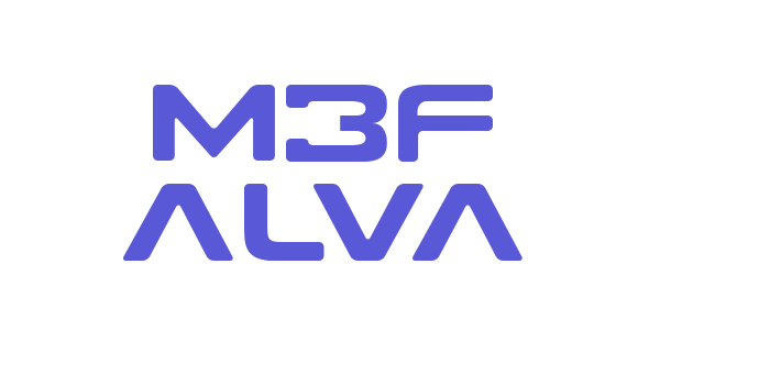 MBF Alva Font