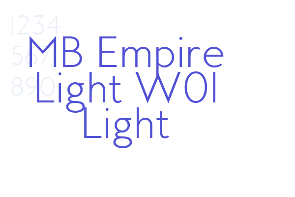 MB Empire Light W01 Light
