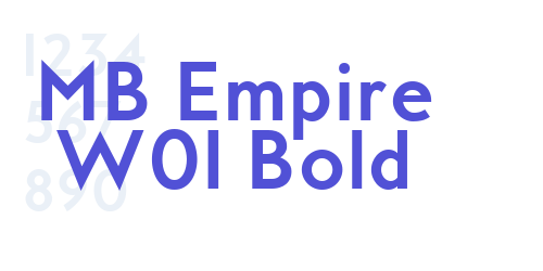 MB Empire W01 Bold-font-download