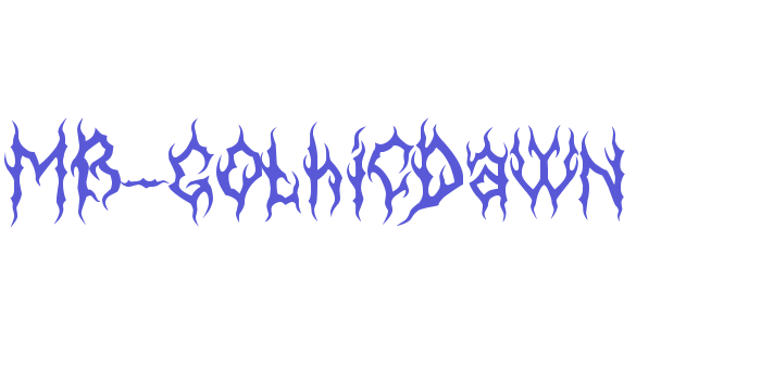 MB-GothicDawn Font Download