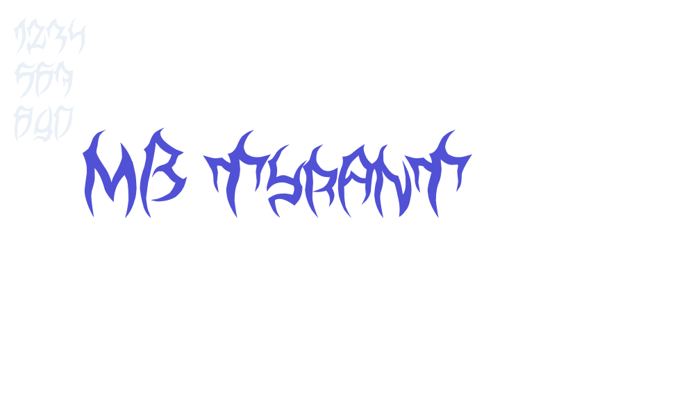 MB TyranT-font-download