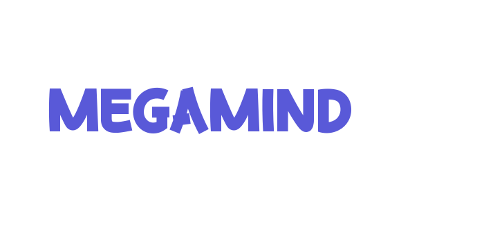 MEGAMIND Font Download