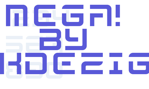 MEGA! by shkDEZIGN Font Download