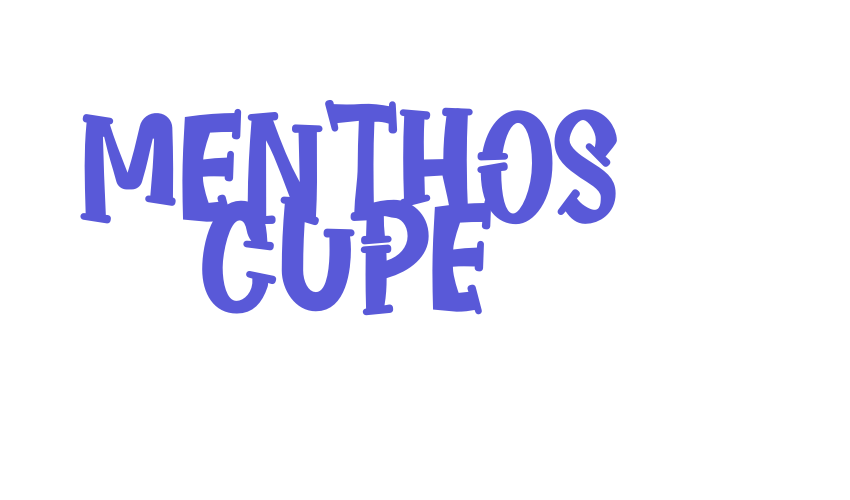 MENTHOS CUPE Font Download