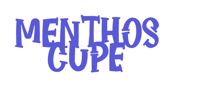 MENTHOS CUPE Font Download