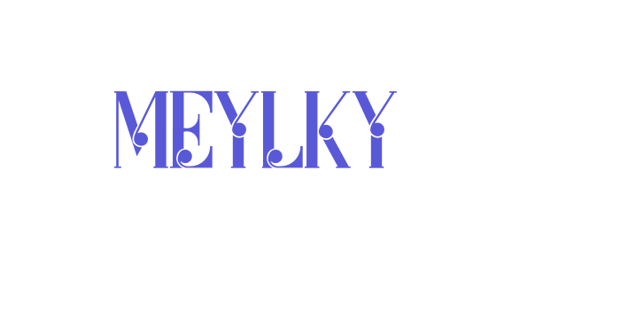 MEYLKY Font Download