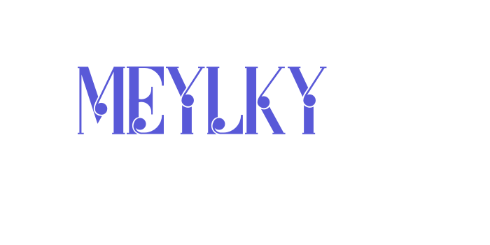 MEYLKY Font