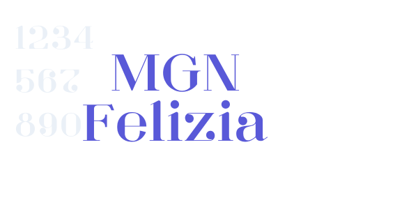 MGN Felizia font free