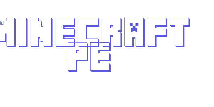 MINECRAFT PE Font Download