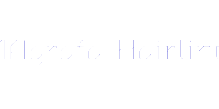 MMAgrafa-Hairline Font Download