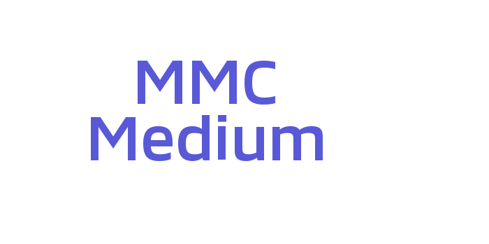 MMC Medium Font Download